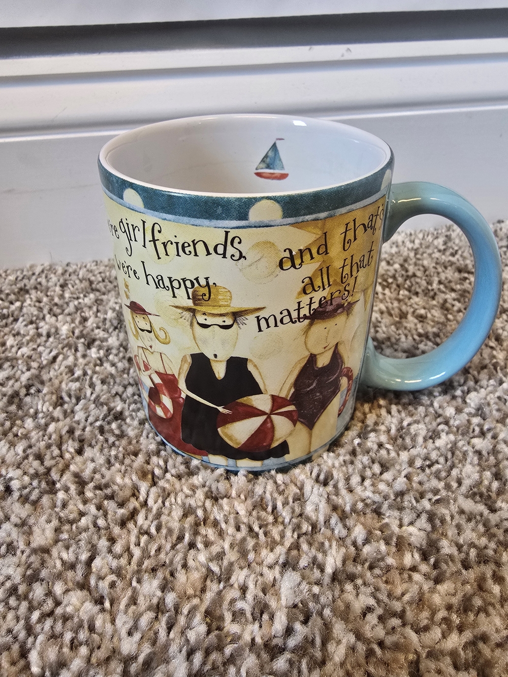 LANG We're Girlfriends Coffee Ceramic Mug